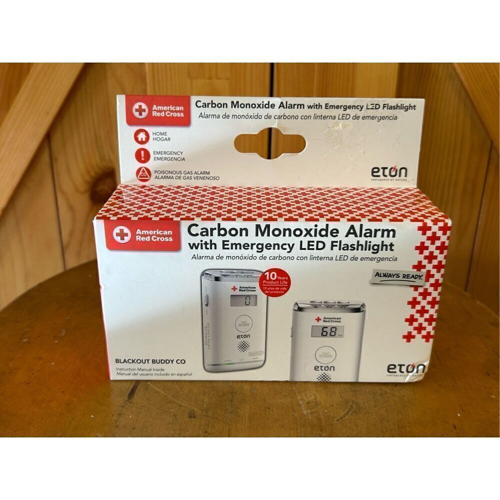 American Red Cross by Eton Carbon Monoxide Detector (0115)